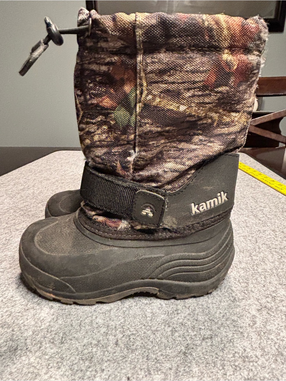 Kamik Kids Camouflage Insulated Snow Boot